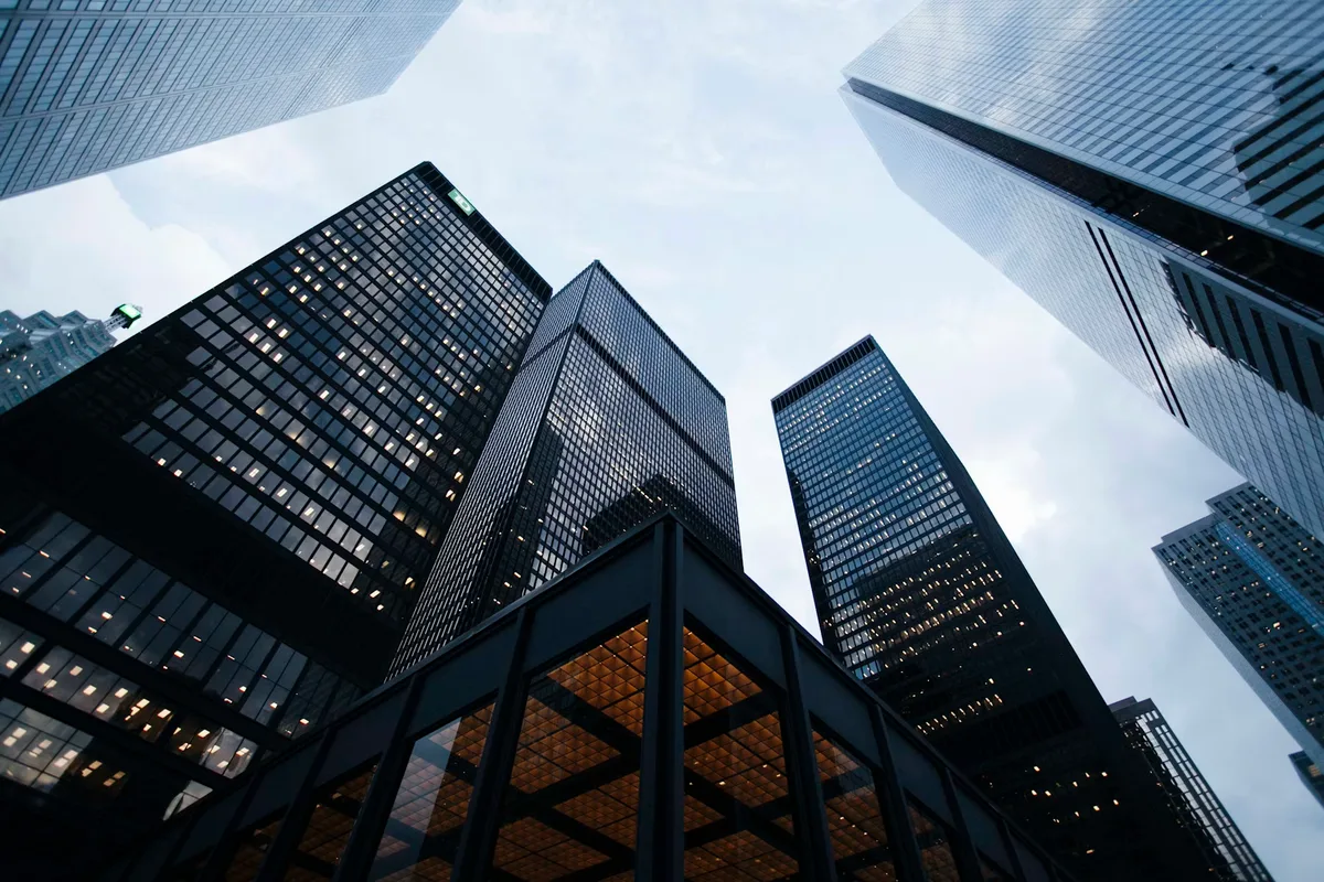 Corporate office towers